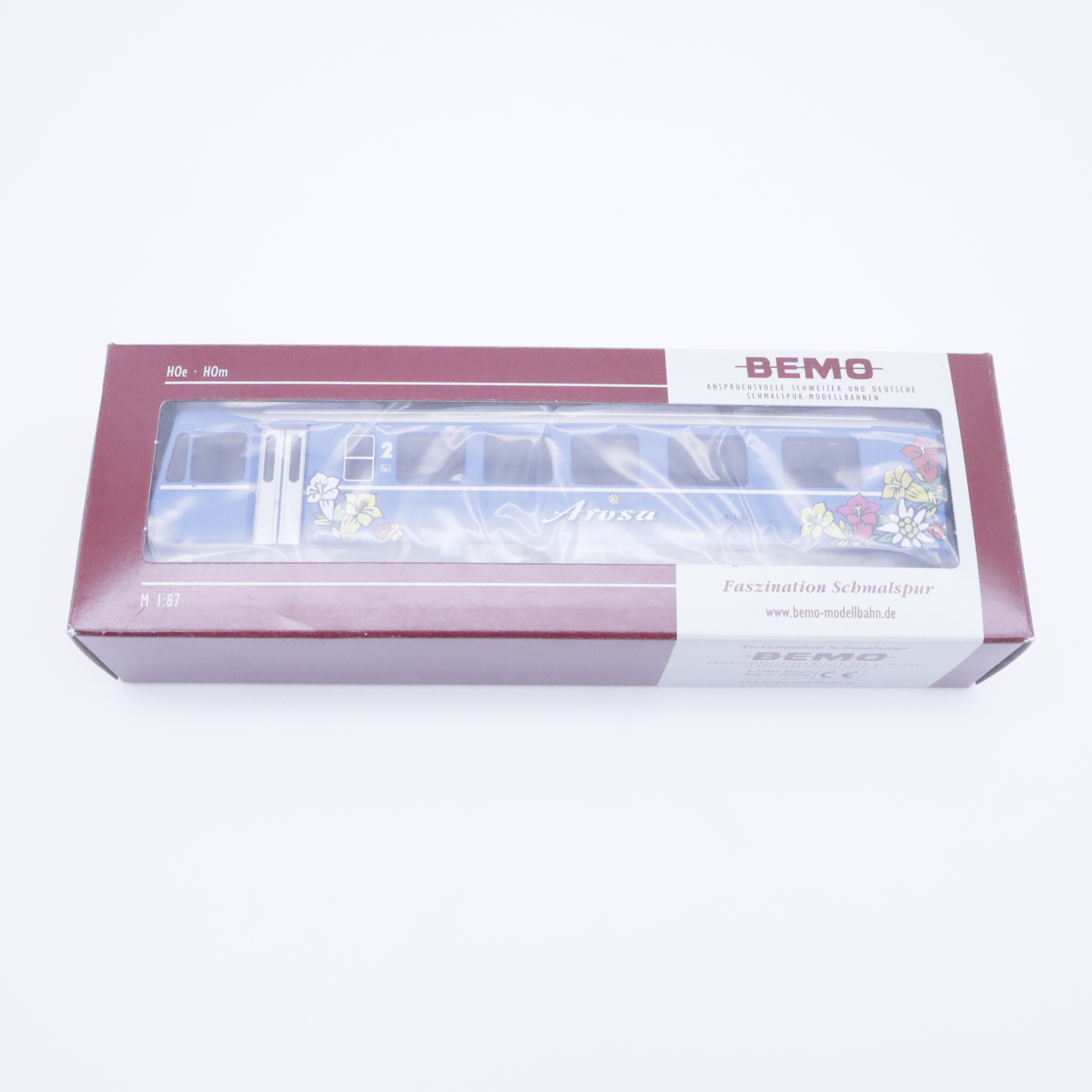 Bemo 3254 143 (9) Bemo 3254 143 RhB Bt 1703 Steuerwagen "Arosa Express" – Bild 9