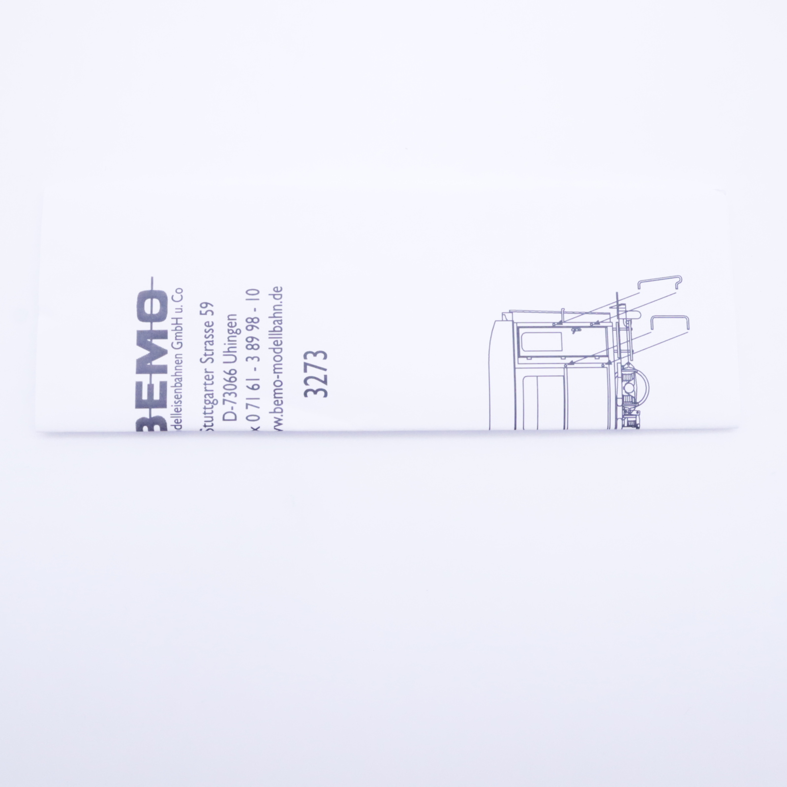 Bemo 3273 131 (7) Bemo 3273 131 RhB WR 3811 Speisewagen ACPE "Gourmino" – Bild 7