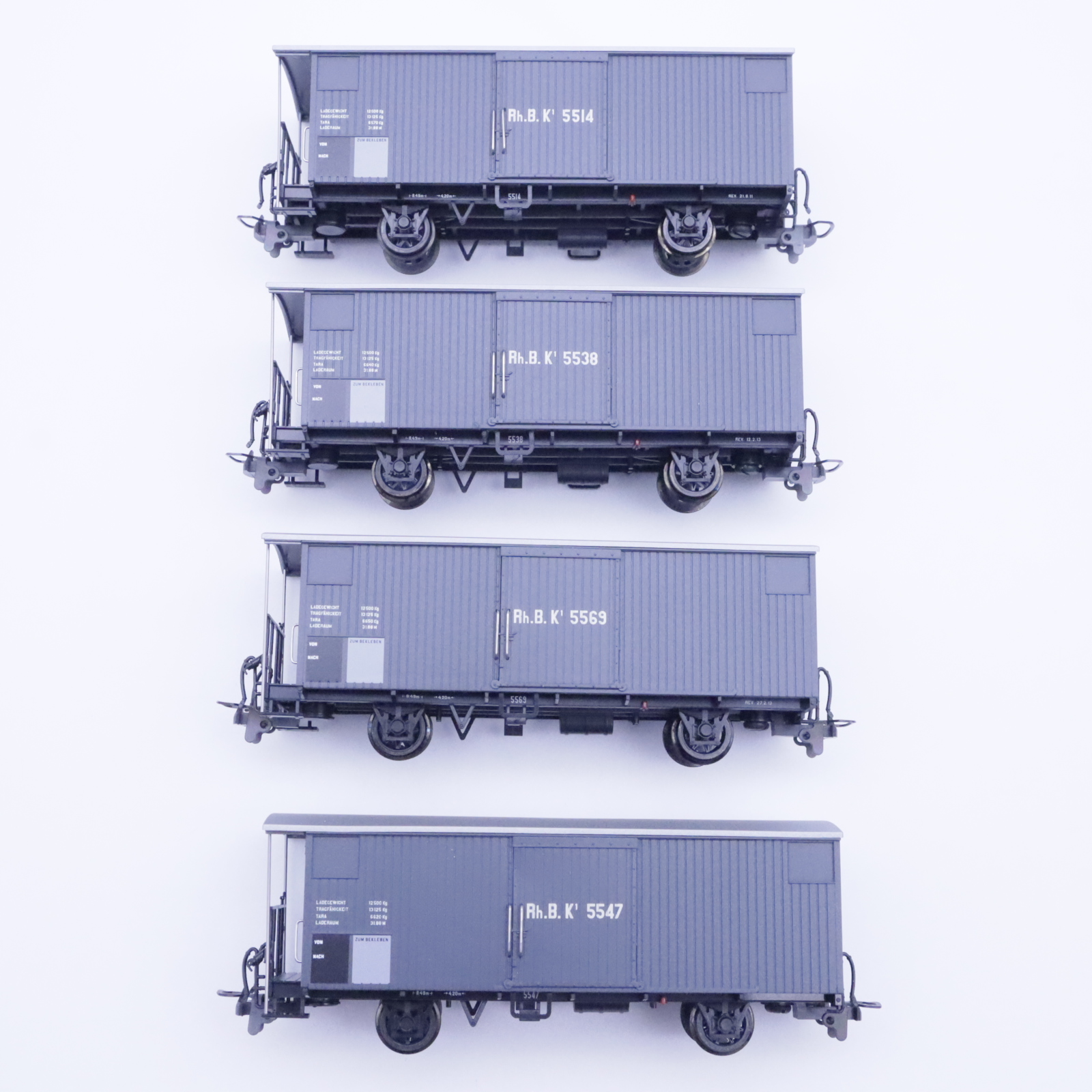 Bemo 7493 100 (1) Wagen Spur H0m