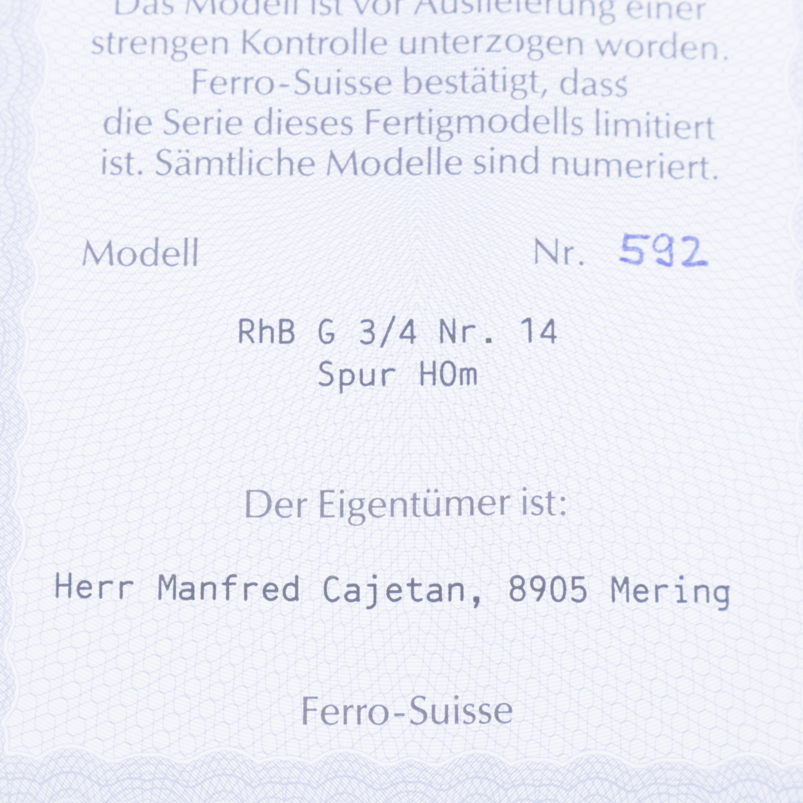 Ferro Suisse 14 (9) Ferro Suisse RhB G 3/4 14 – Bild 9