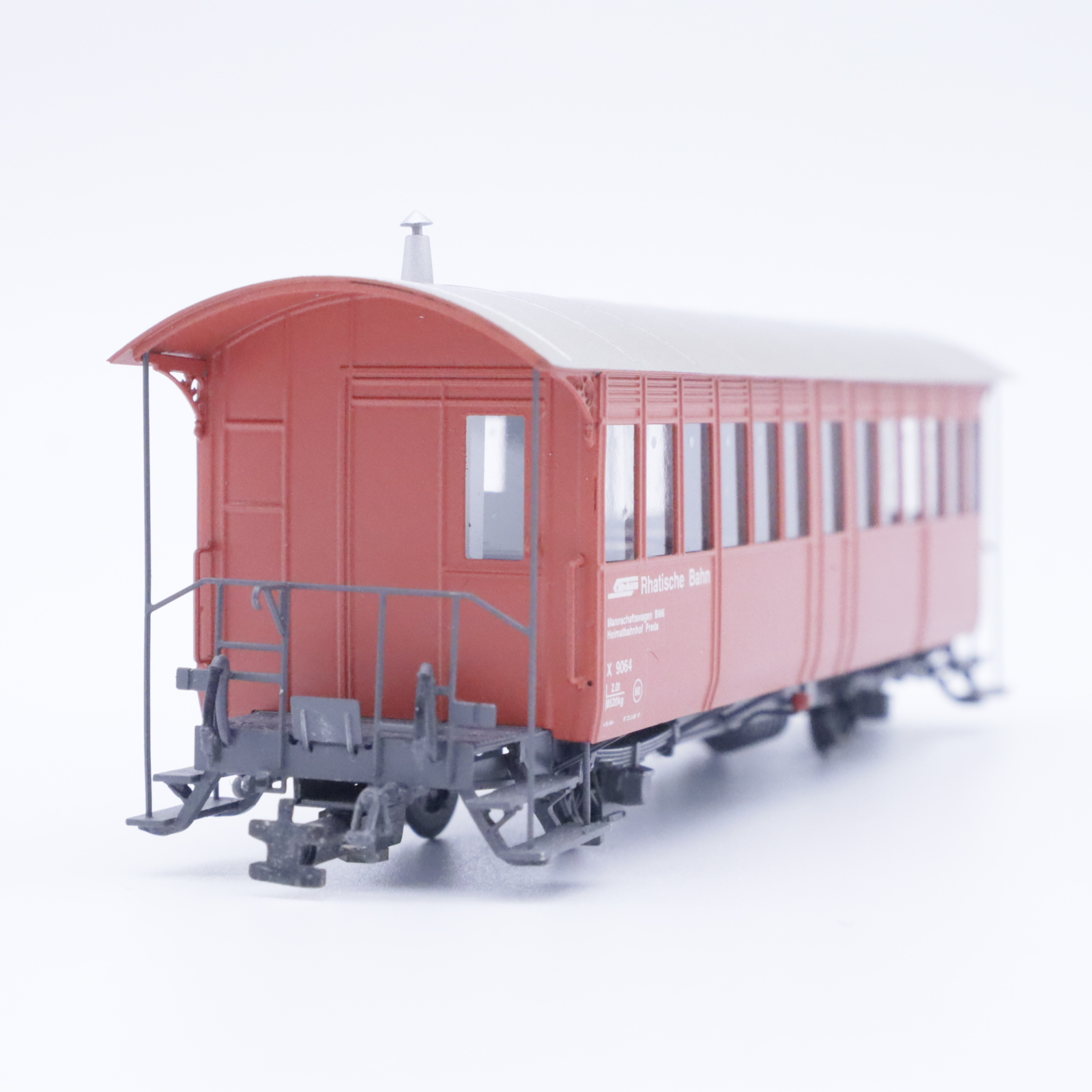 Ferro Suisse RhB Bahndienstwagen X 9064 (1) Personenwagen Spur H0m