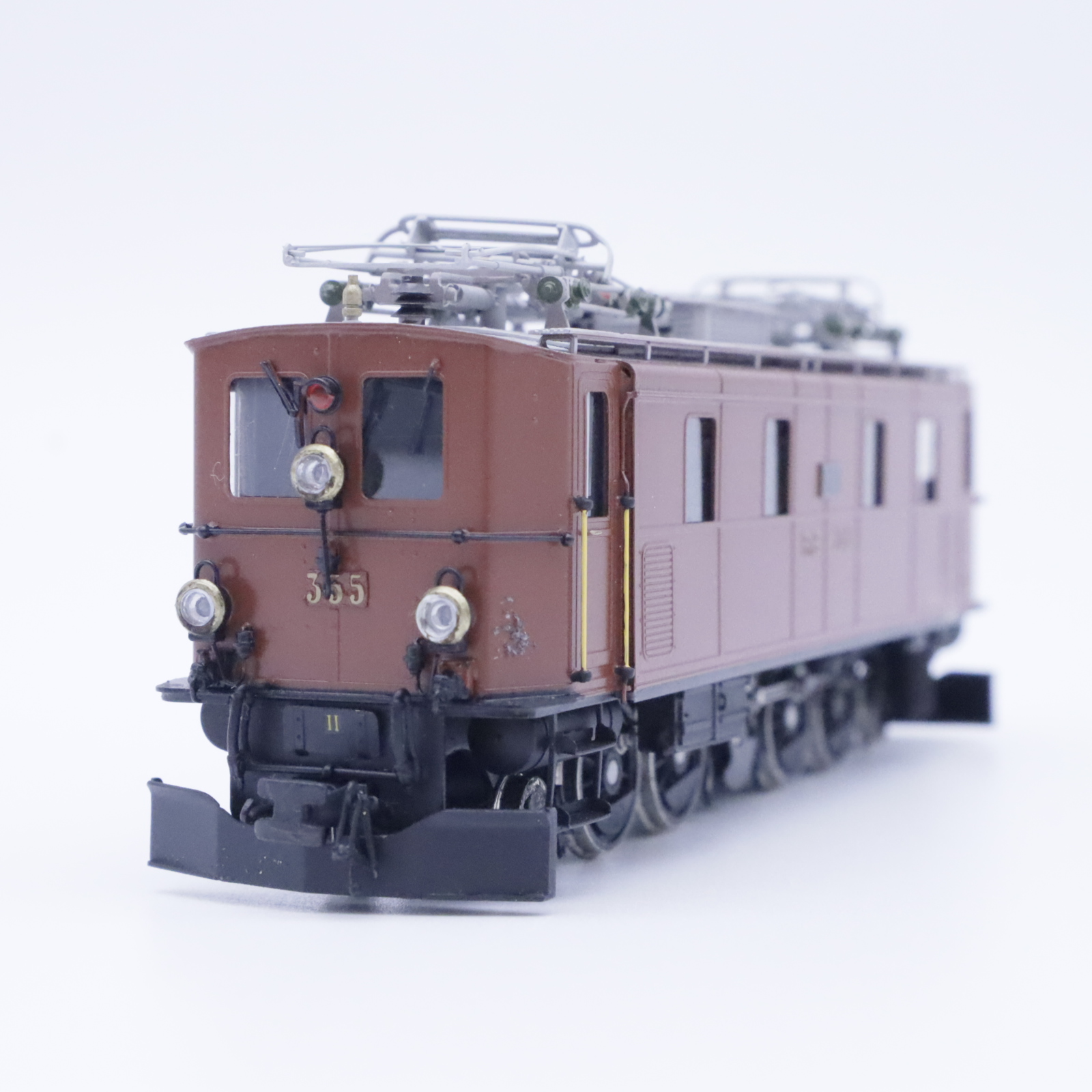 Ferro Suisse RhB Ge 46 355 (1) Lok Spur H0m