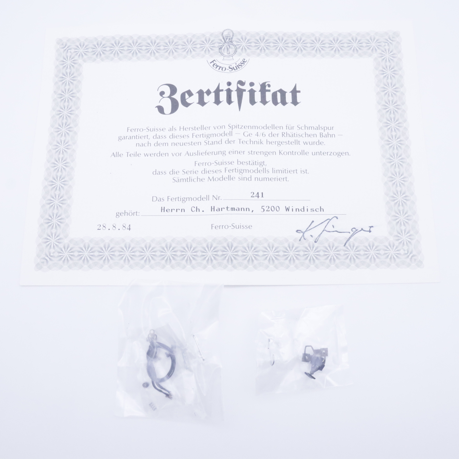 Ferro Suisse RhB Ge 46 355 (8) Ferro Suisse RhB Ge 4/6 355 – Bild 8