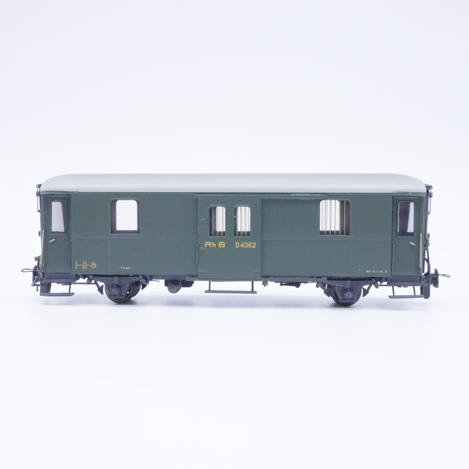 Ferro Suisse RhB Gepäckwagen D2 4062 (4) Ferro Suisse RhB Gepäckwagen D2 4062 – Bild 4