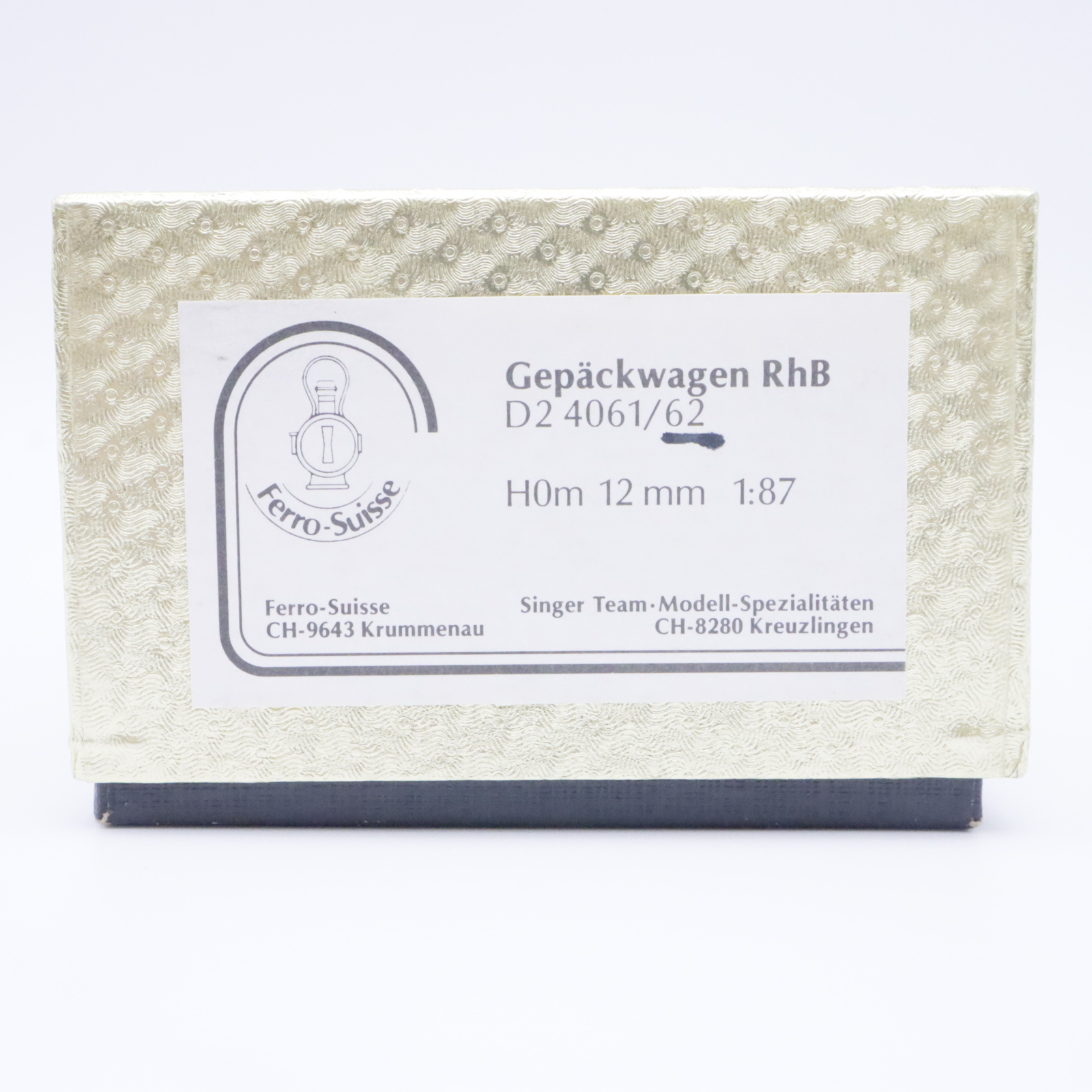 Ferro Suisse RhB Gepäckwagen D2 4062 (9) Ferro Suisse RhB Gepäckwagen D2 4062 – Bild 9