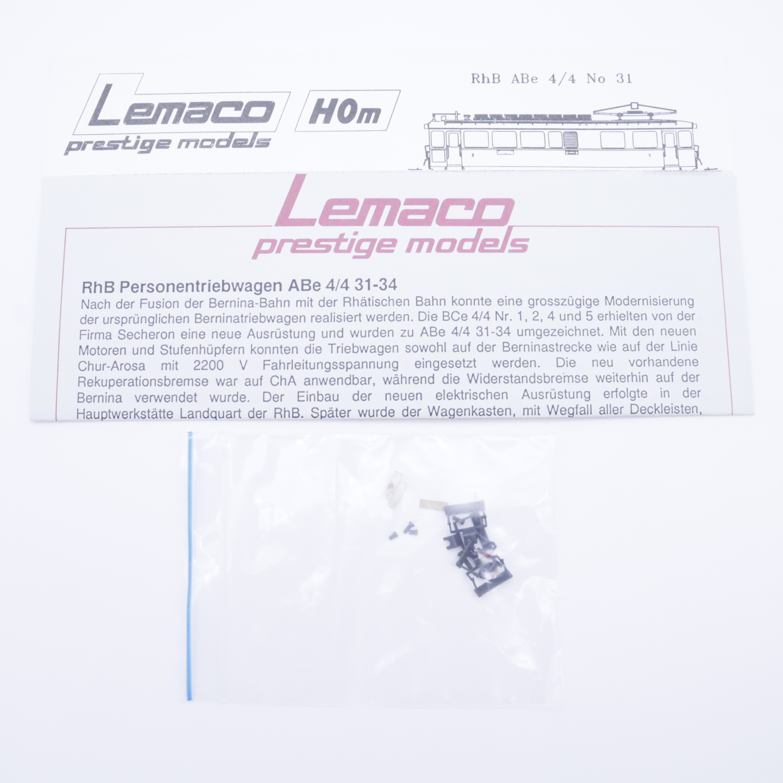 Lemaco H0m-011 (7) Lemaco H0m-011 RhB ABe 4/4 31 – Bild 7