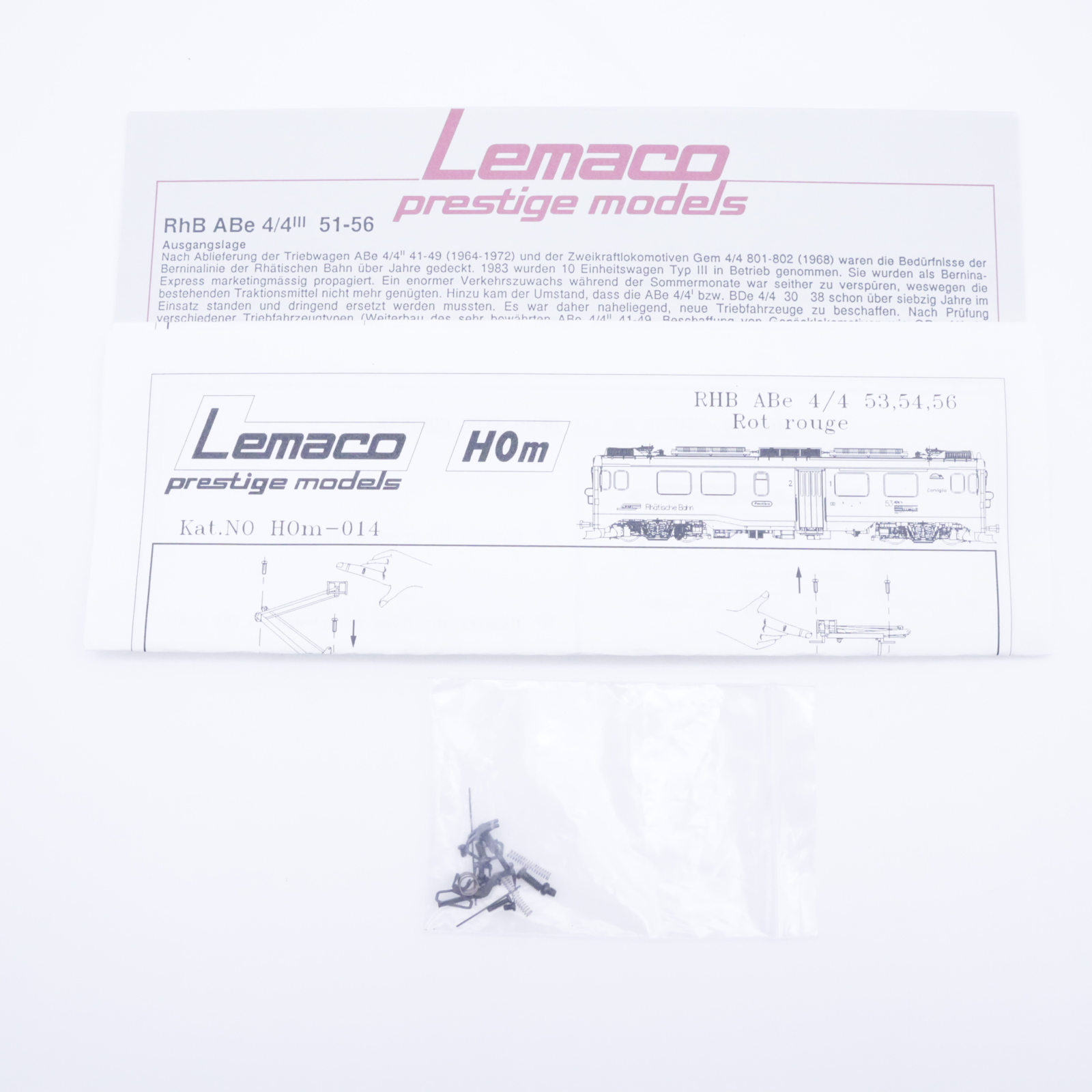 Lemaco H0m-014c (7) Lemaco H0m-014c RhB ABe 4/4 56 Corviglia – Bild 7