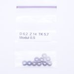 Messingzahnräder für Lokomotive