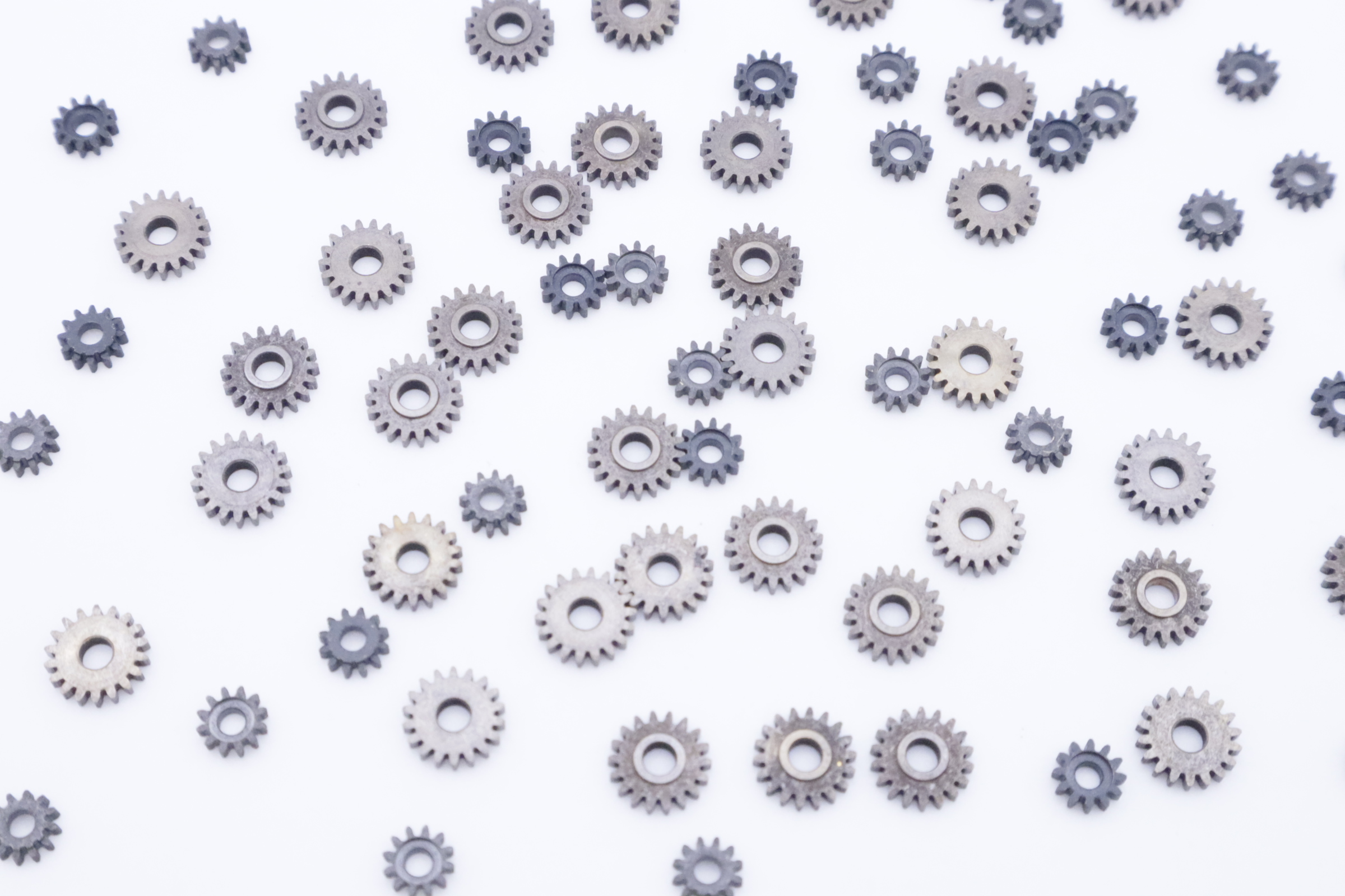 Zahnräder für Lokomotiven im Modelleisenbahn Bereich
