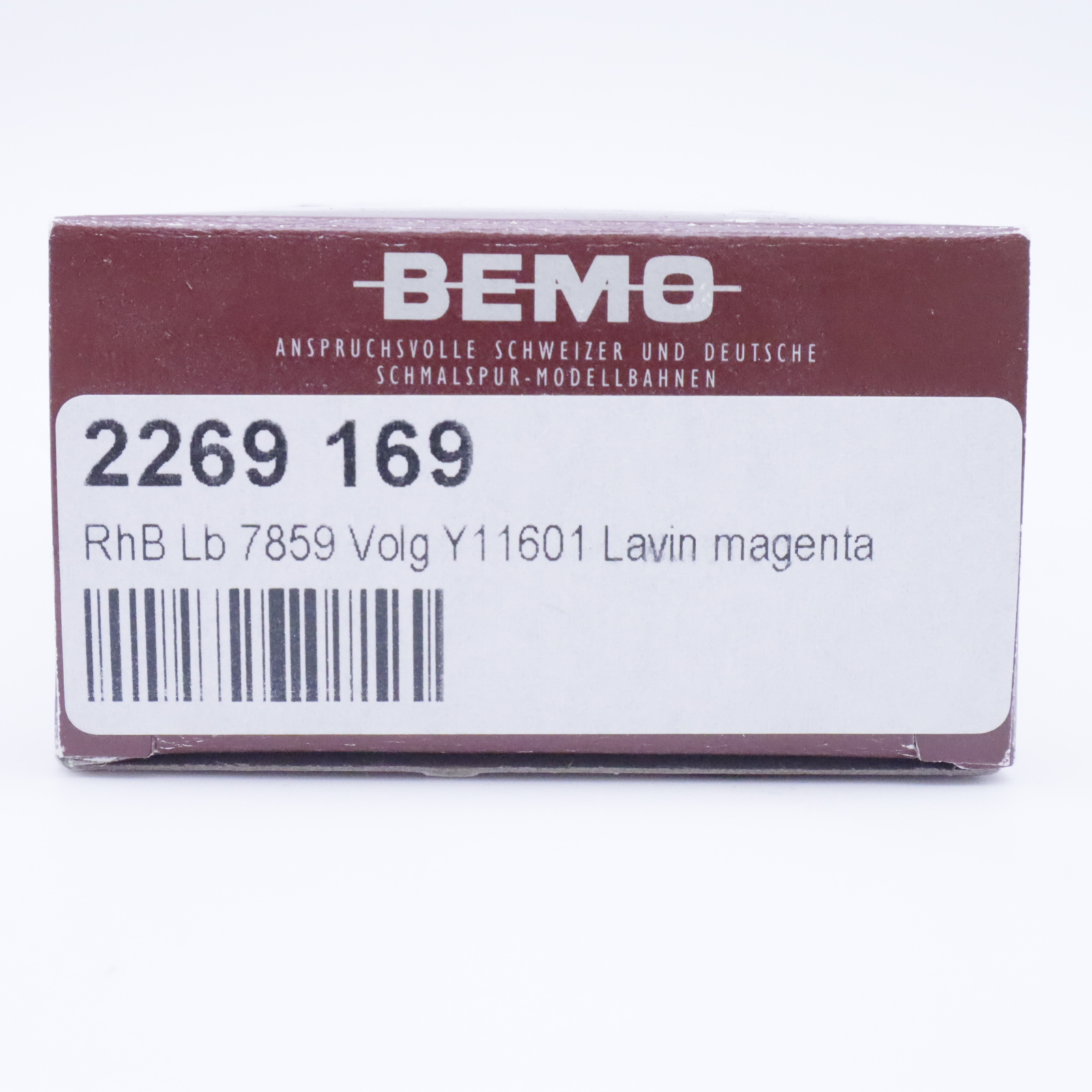 Bemo 2269 169 (9) Bemo 2269 169 RhB Volg Y11601 Lavin magenta – Bild 9