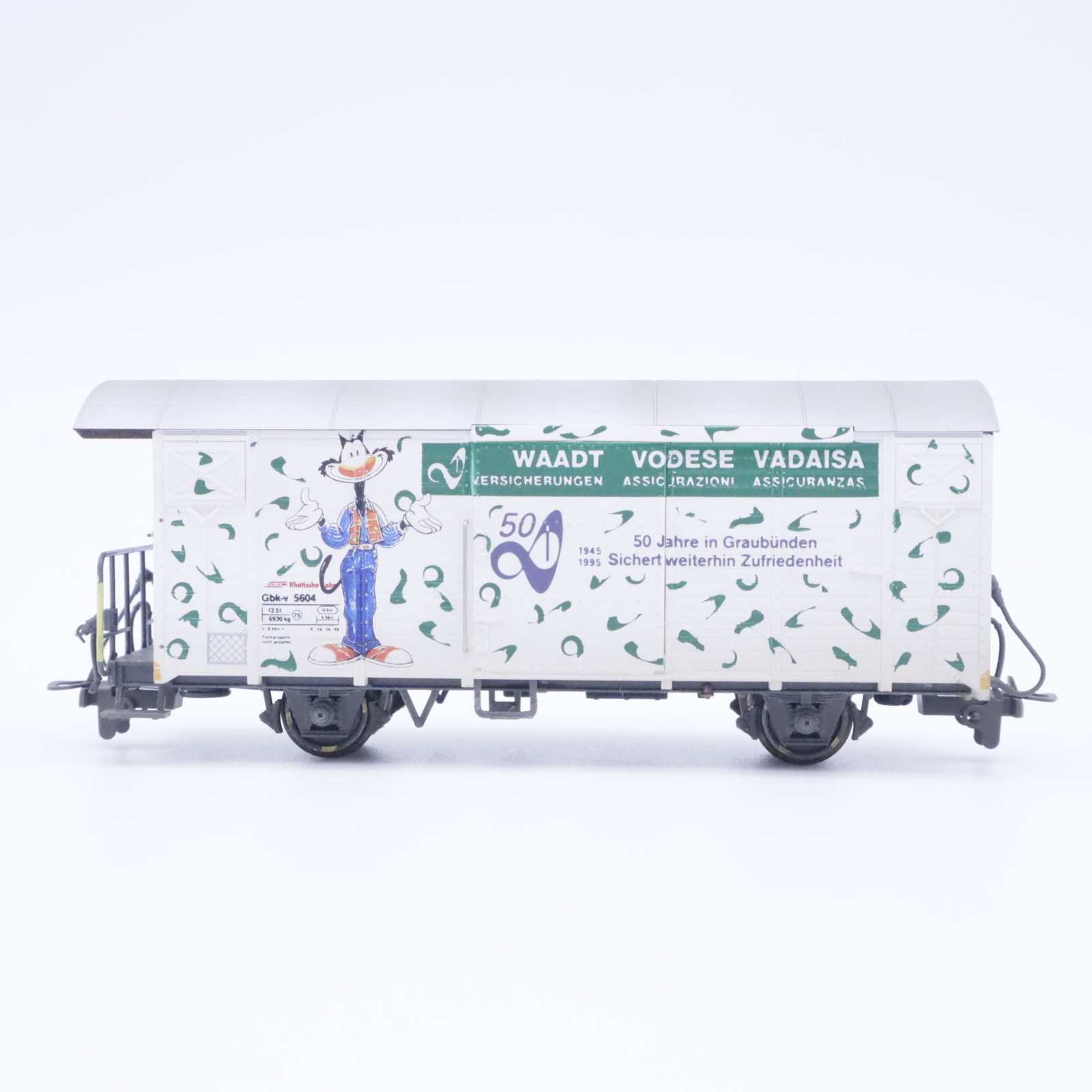 Bemo 2282 134 (2) Bemo 2282 134 RhB Webewagen "Waadt" Patiniert – Bild 2