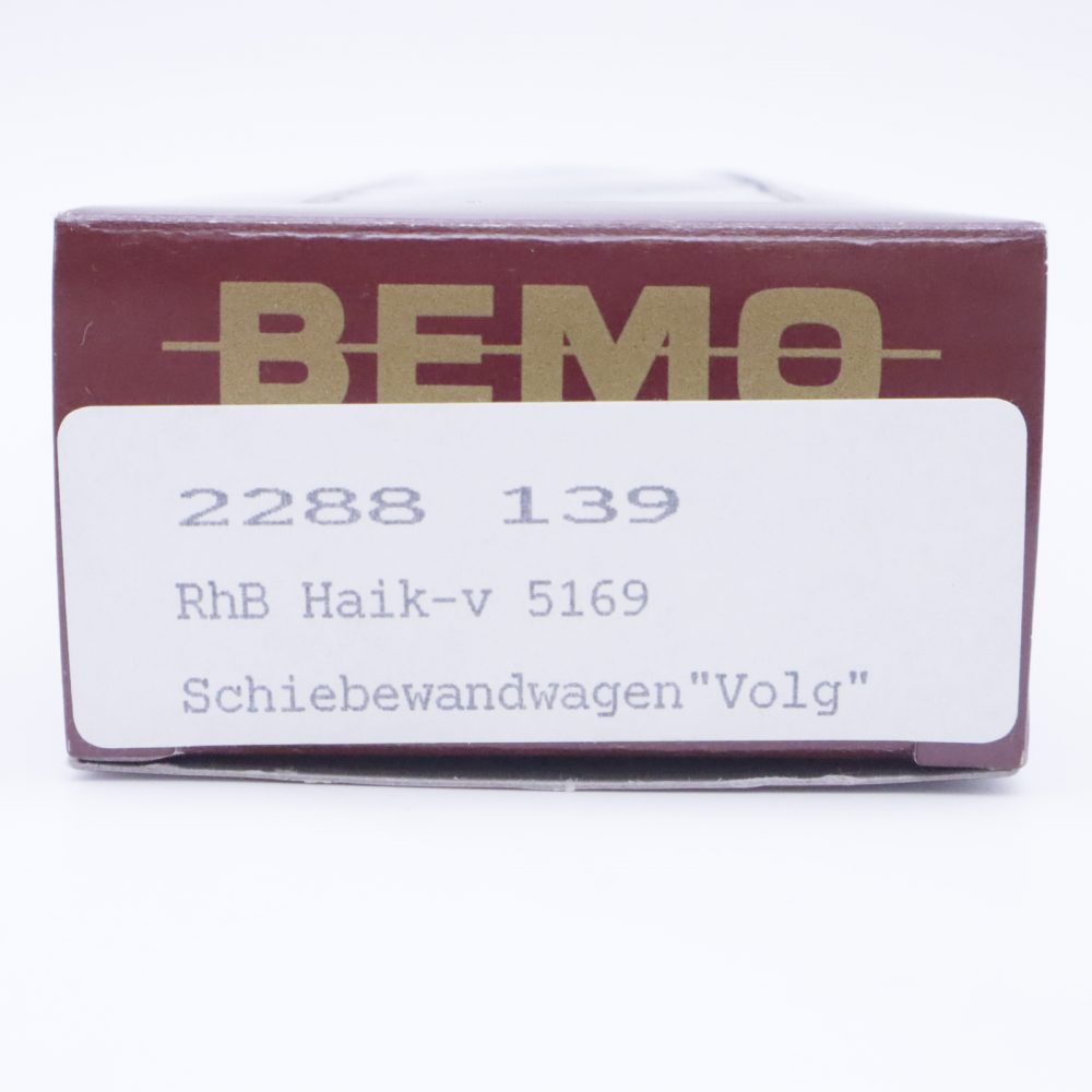 Bemo 2288 139 RhB Schiebewandwagen "Volg" – Bild 9