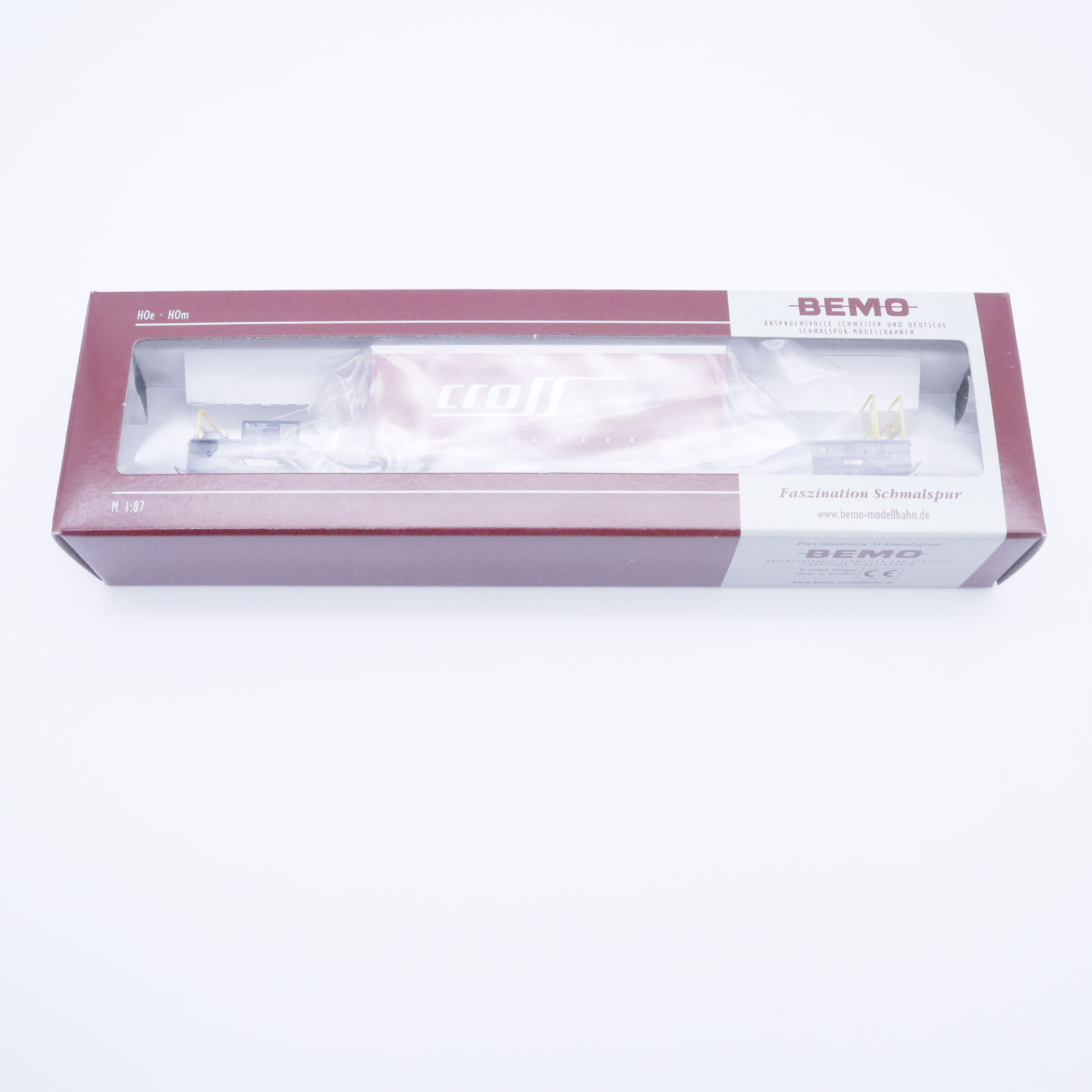 Bemo 2289 129 (7) Bemo 2289 129 RhB Tragwagen Crossrail Sb-v 7729 – Bild 7