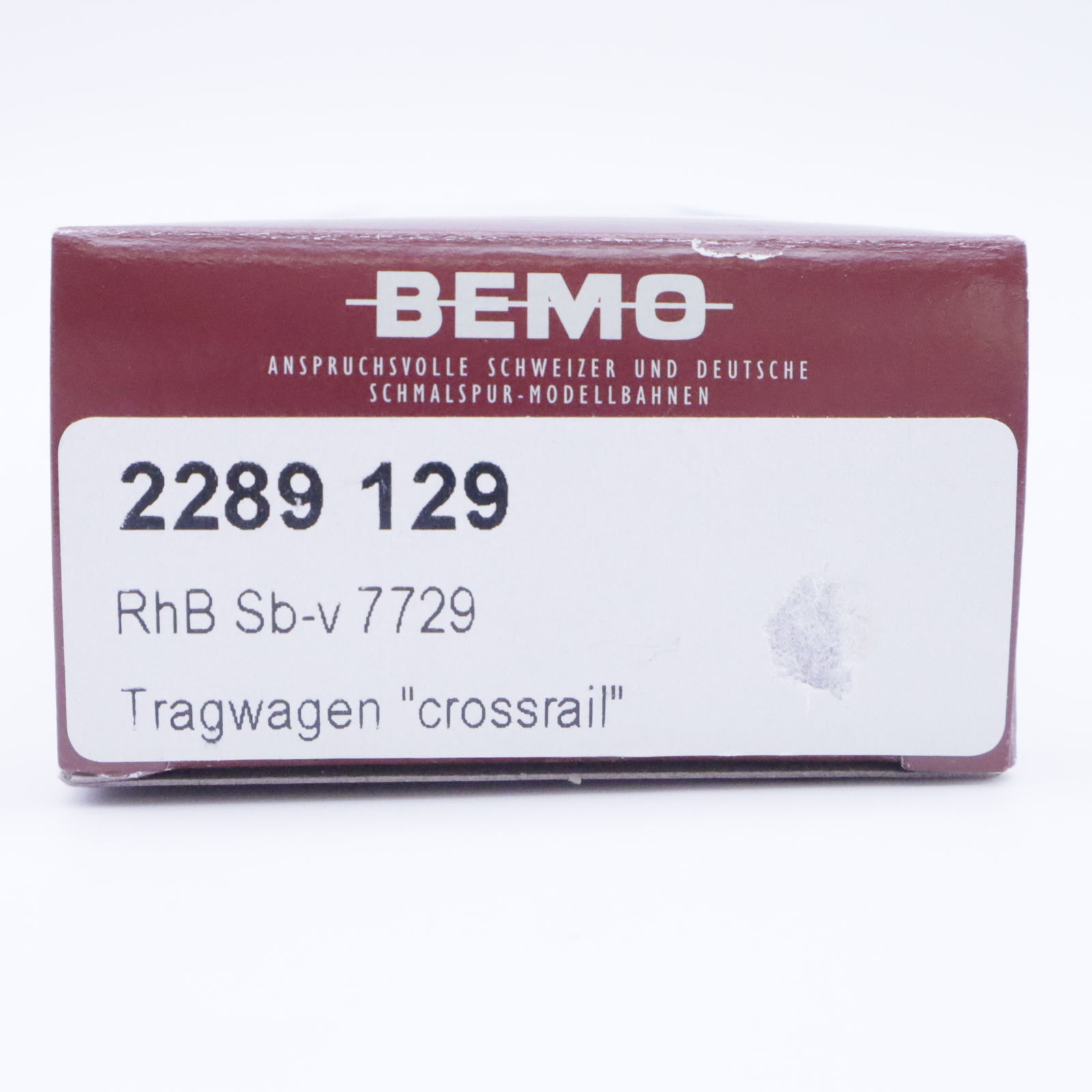 Bemo 2289 129 (8) Bemo 2289 129 RhB Tragwagen Crossrail Sb-v 7729 – Bild 8
