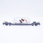 Bemo 2289 132 RhB Wechselbehälterwagen "Holzim" – Bild 2