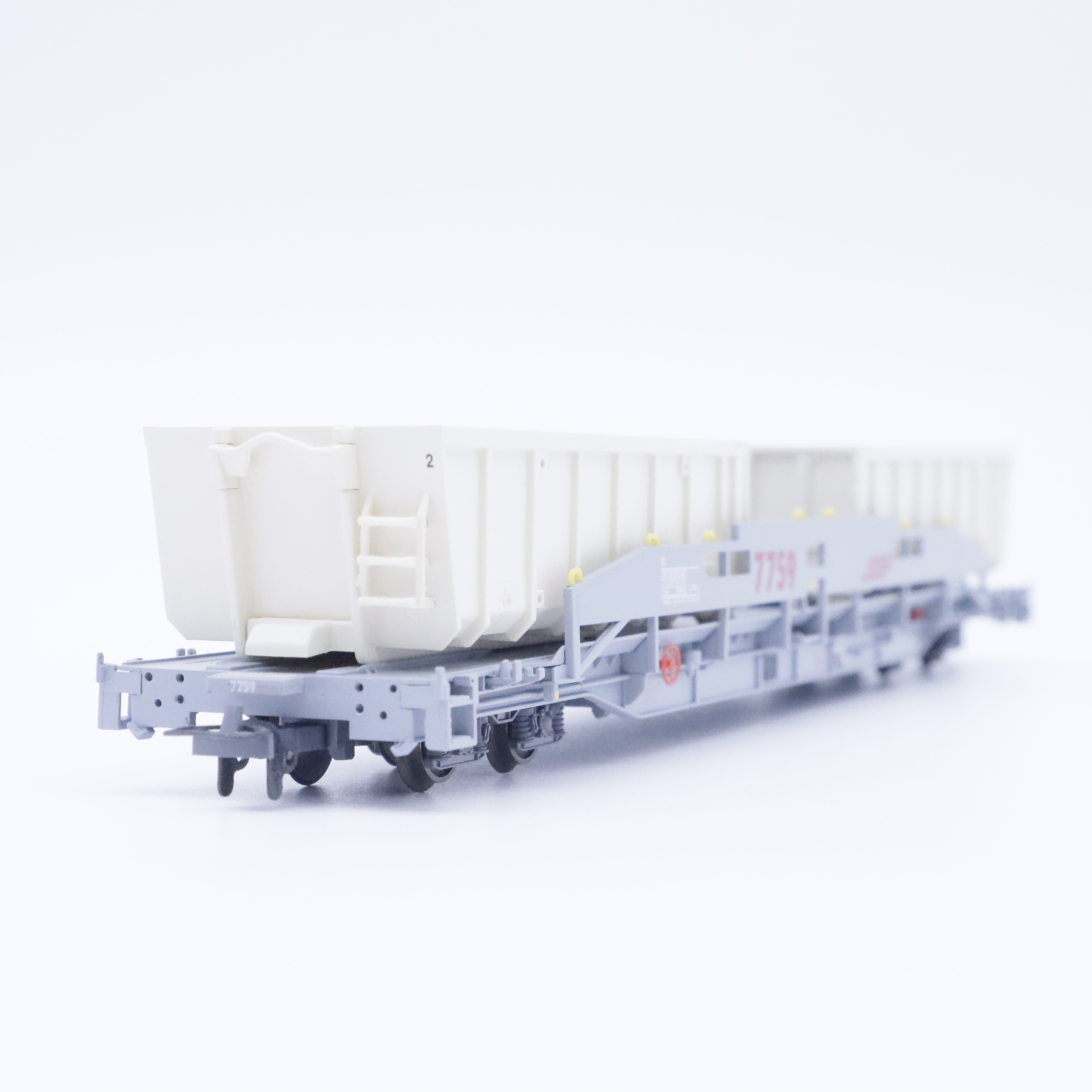 Bemo 2290 119 (3) Bemo 2290 119 RhB Schlackentransportwagen – Bild 3