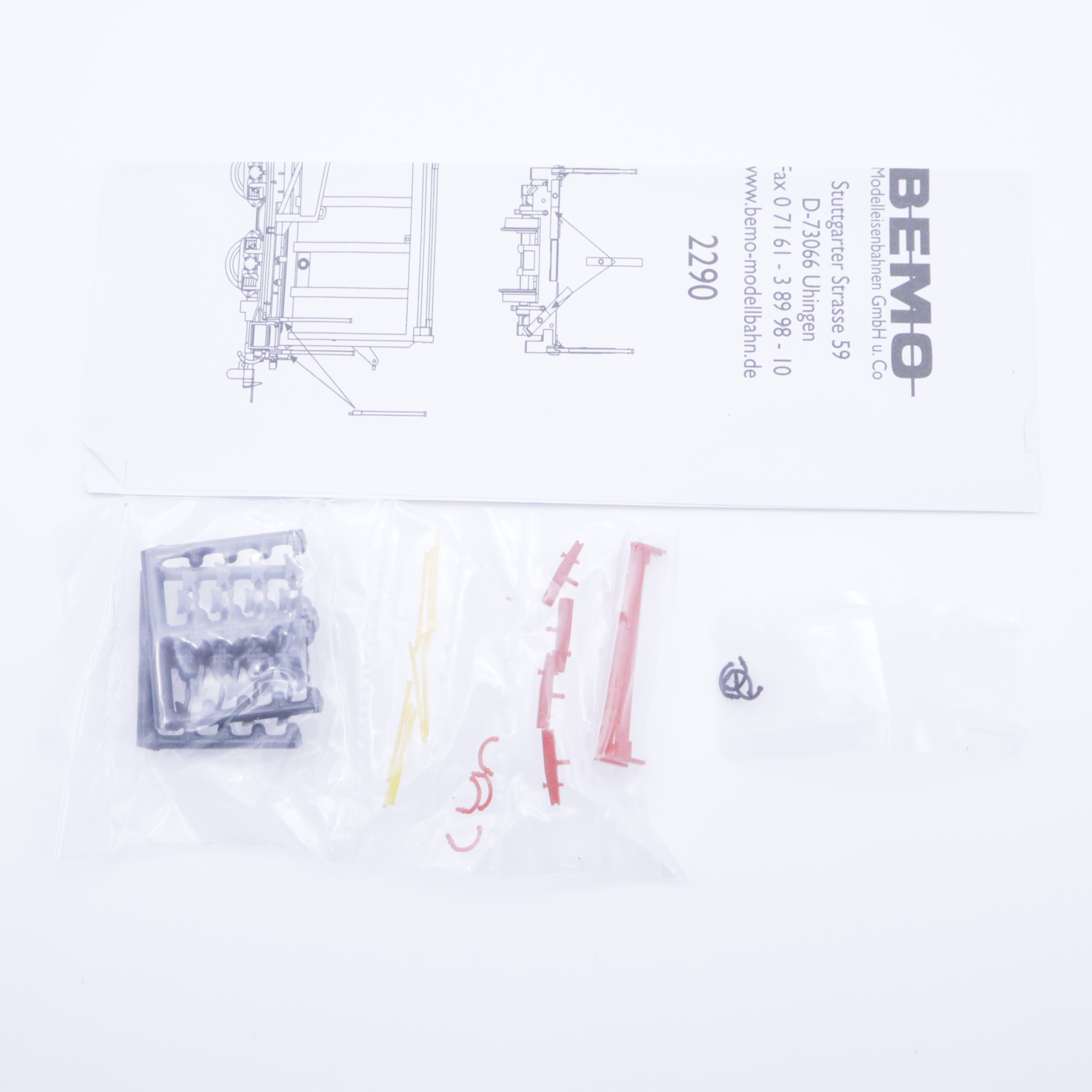 Bemo 2290 119 (6) Bemo 2290 119 RhB Schlackentransportwagen – Bild 6