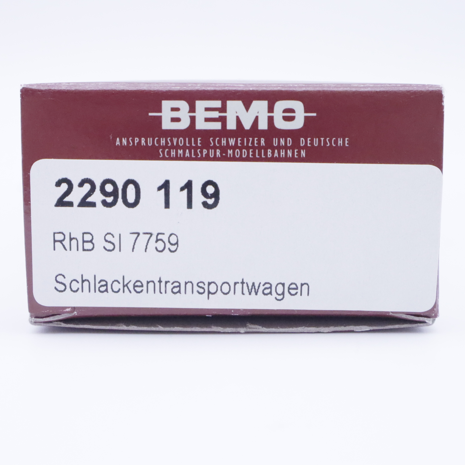 Bemo 2290 119 (8) Bemo 2290 119 RhB Schlackentransportwagen – Bild 8