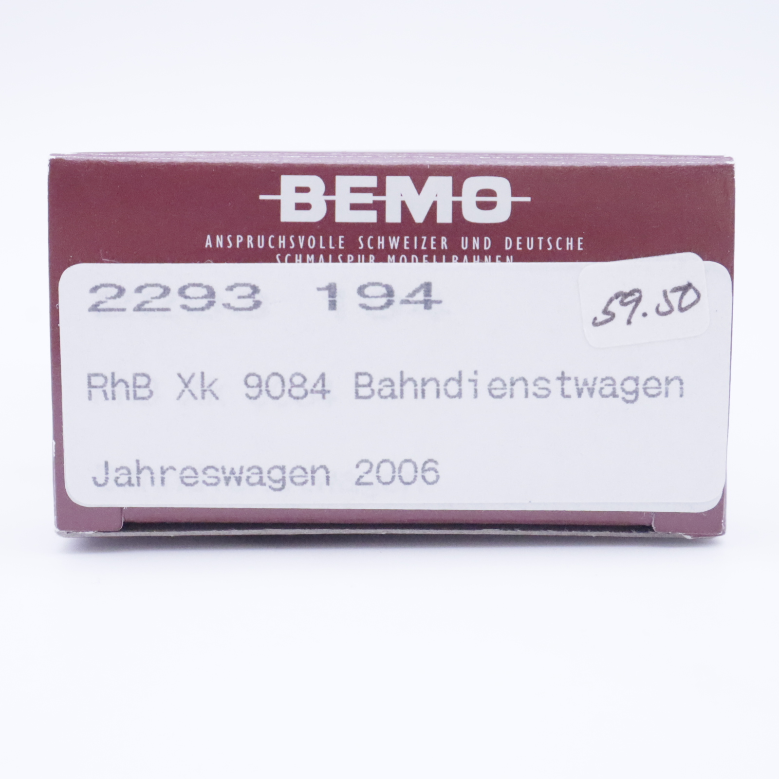 Bemo 2293 194 (9) Bemo 2293 194 RhB Xk 9084 Bahndienstwagen – Bild 9