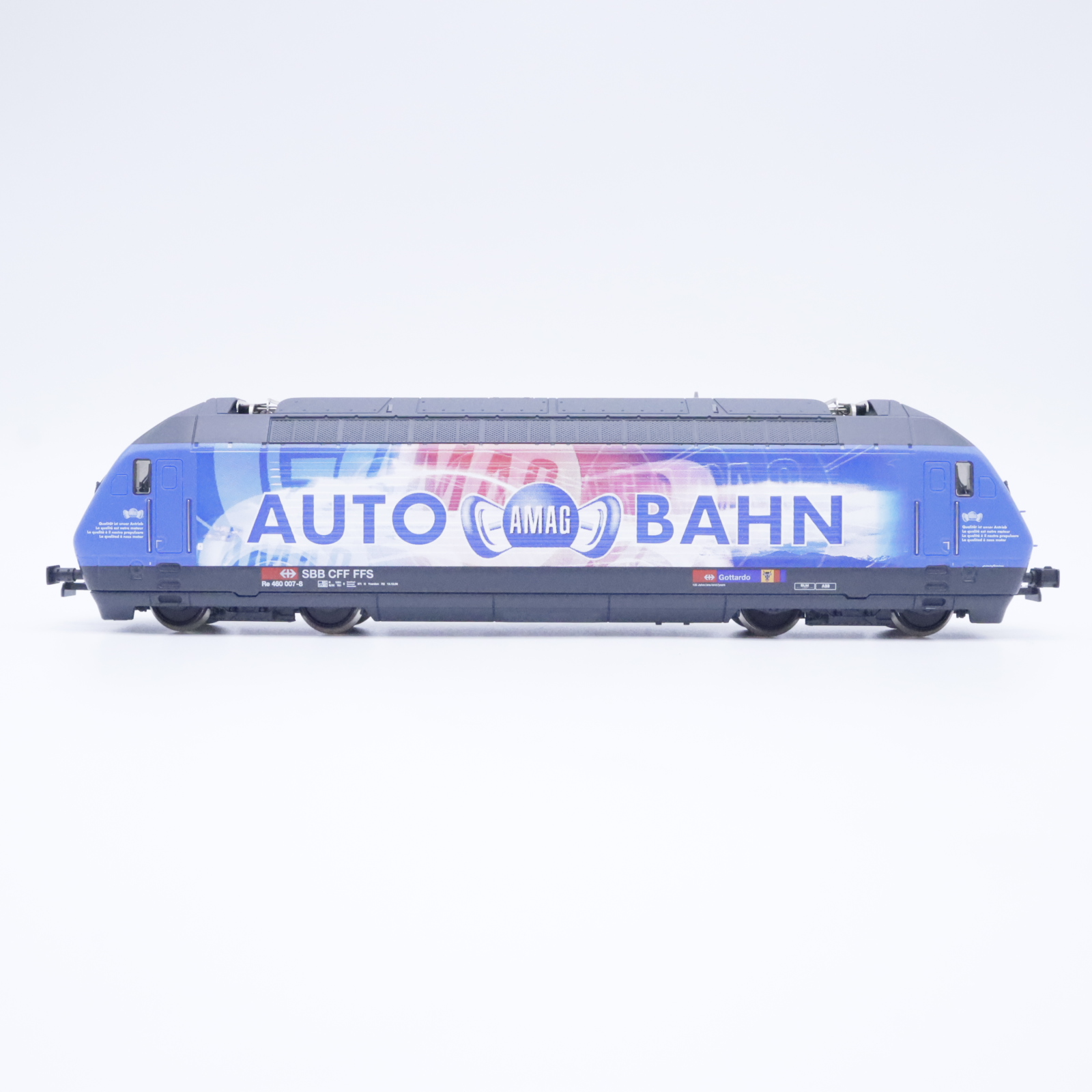 HAG 28 199-21 (2) HAG 28 199-21 SBB Werbelok "AMAG" Auto-Bahn – Bild 2