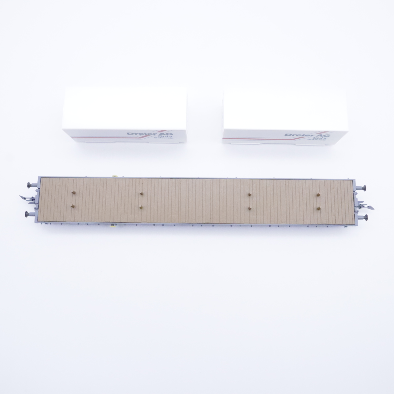 HAG 373 (6) HAG 373 SBB Flachwagen "Dreier" – Bild 6