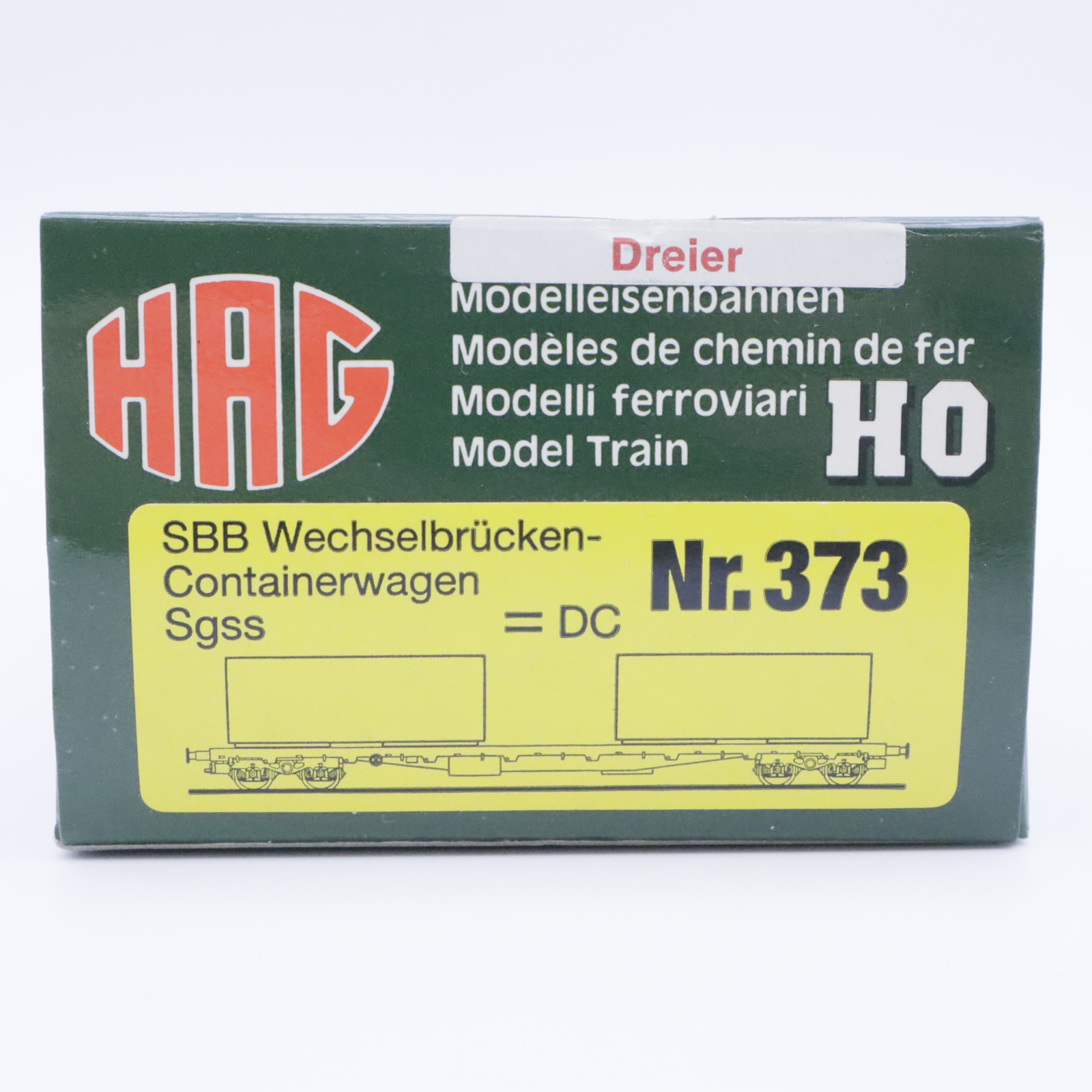 HAG 373 (9) HAG 373 SBB Flachwagen "Dreier" – Bild 9