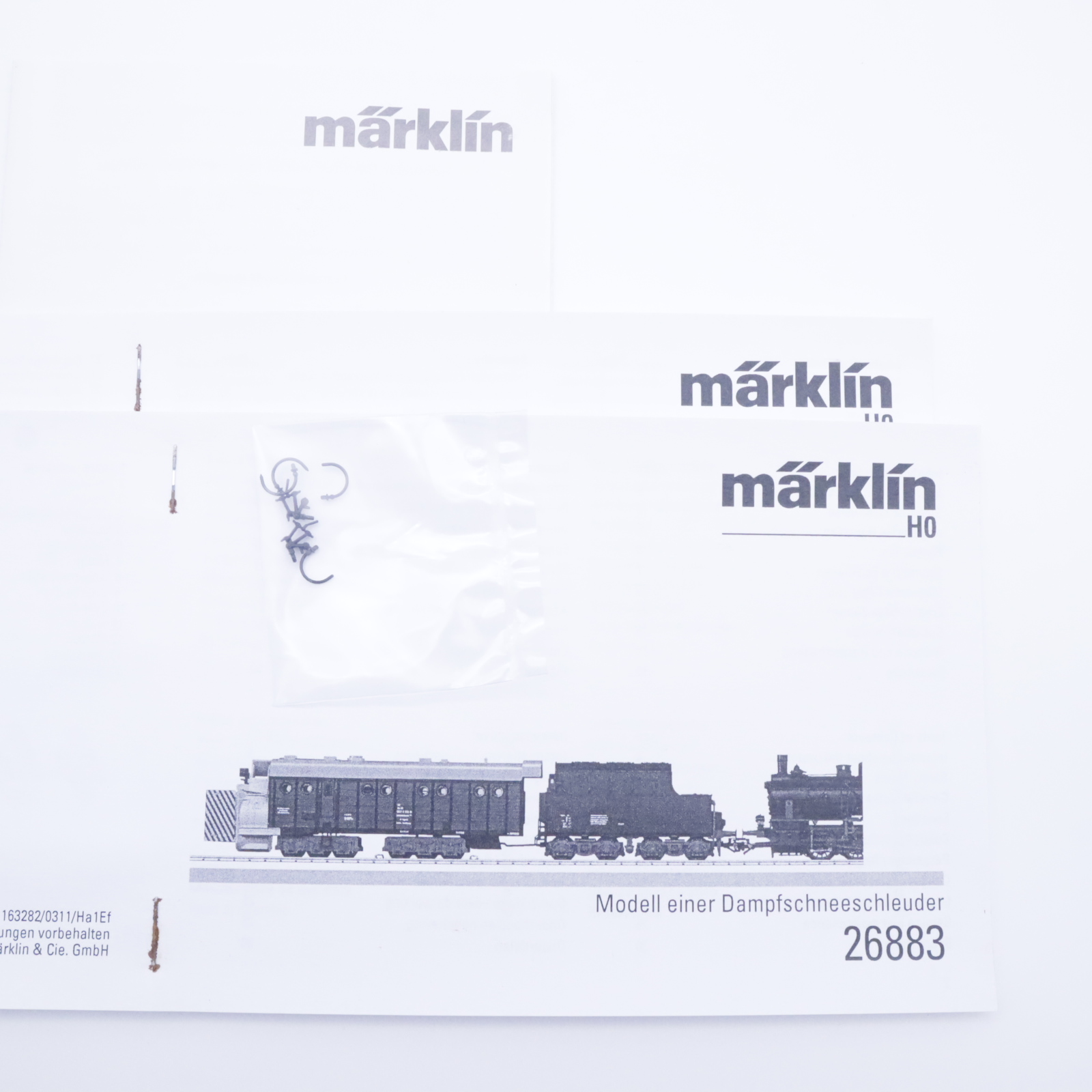 Märklin 26833 (11) Märklin 26833 DB Schneeräumzug mit Dampfschneeschleuder – Bild 11