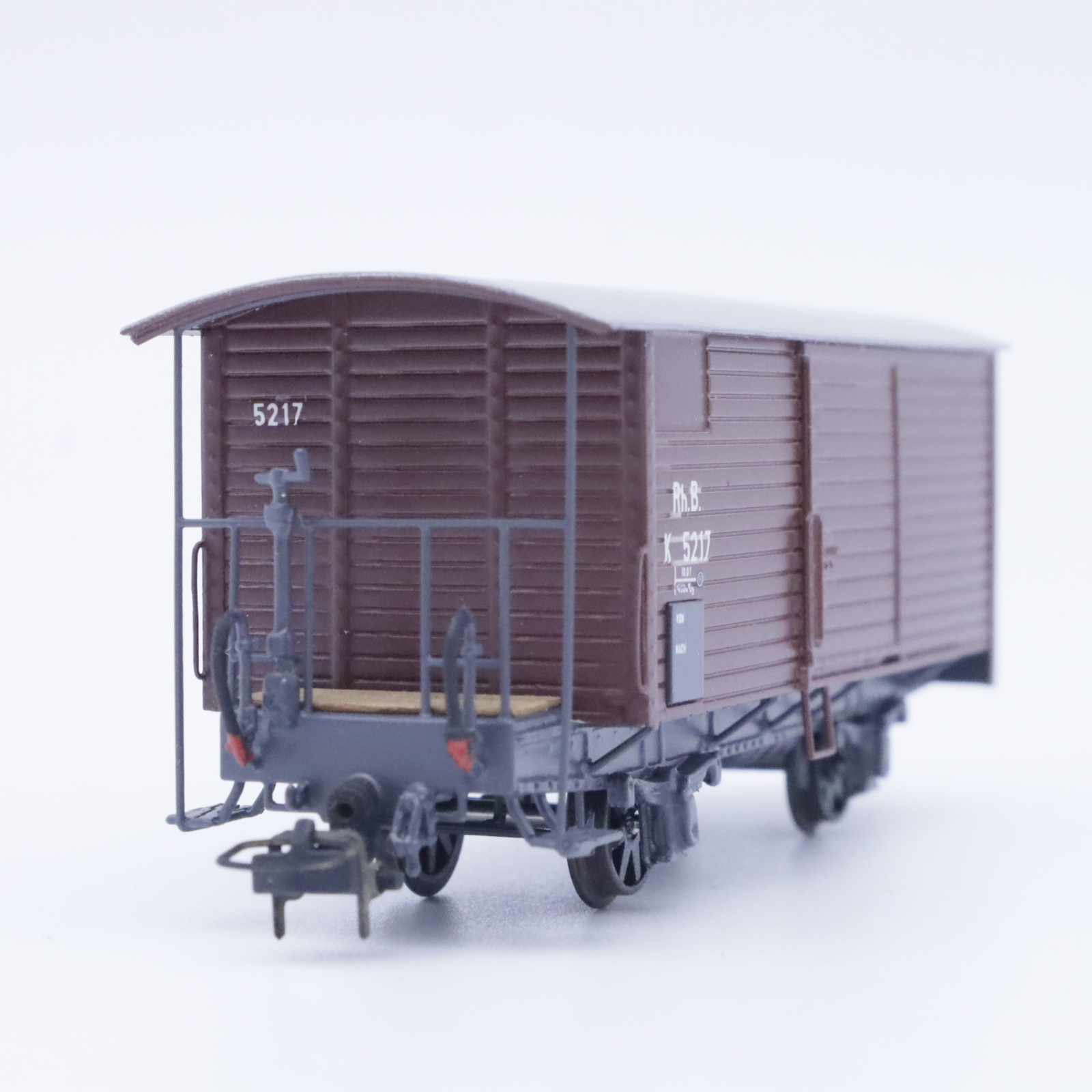 Motreno RhB Güterwagen K 5217 (1) Wagen in Spur H0m