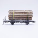 Model Rail 45 415 RhB Flachwagen - Holzladung Kk 7350  R.20.10.87 – Bild 2