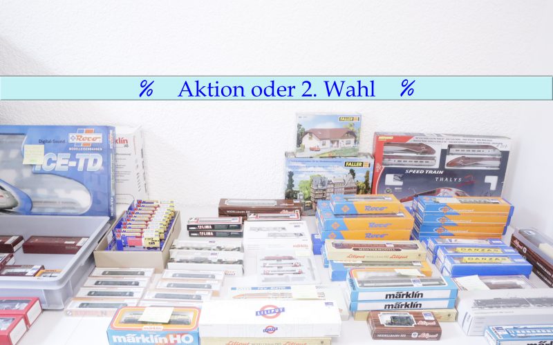 H0 AC Modelle Aktion 2.Wahl