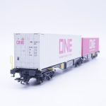 Märklin 47814 Doppel-Containertragwagen Sggrss – Bild 3
